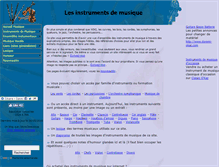 Tablet Screenshot of les-instruments-de-musique.fr
